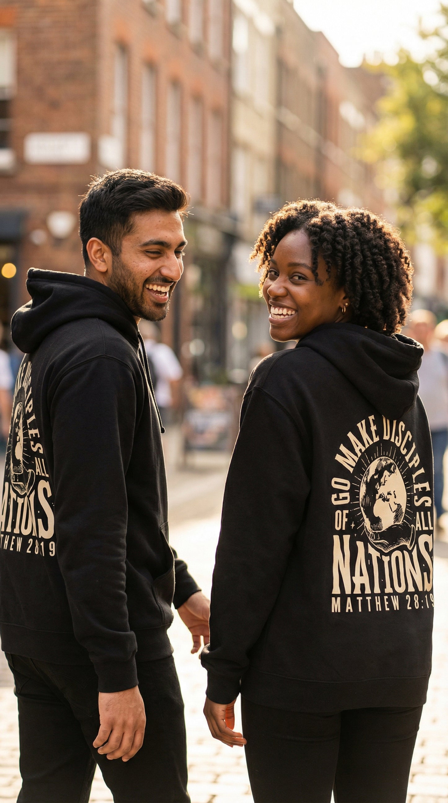 Go Make Disciples of All Nations Hoodie - Black