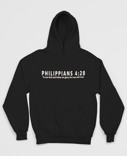 To God be the Glory Hoodie - Black