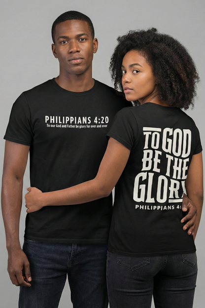 To God be the Glory Tee - Black