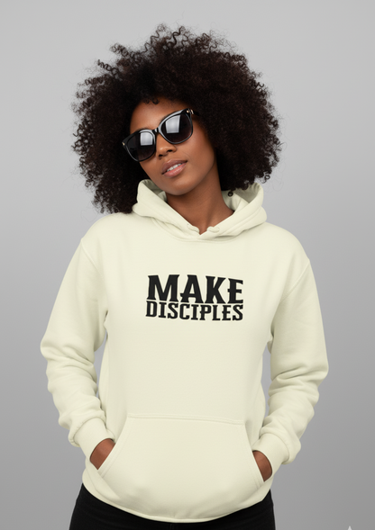 Make Disciples Hoodie - Creme