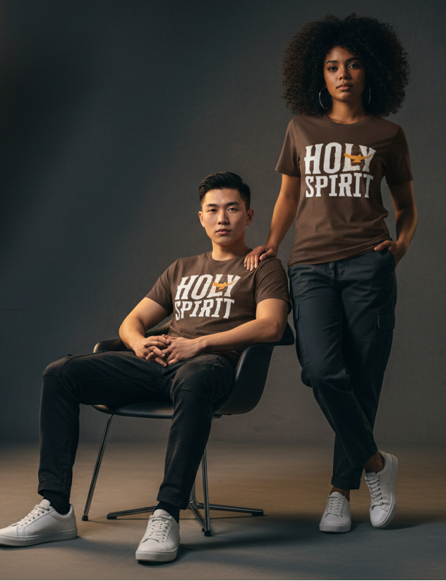 Holy Spirit Tee - Chocolate
