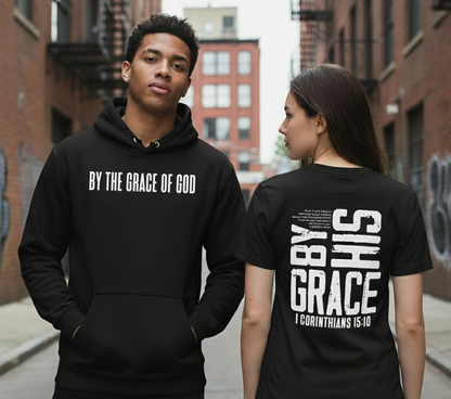 By His Grace Tee - Black