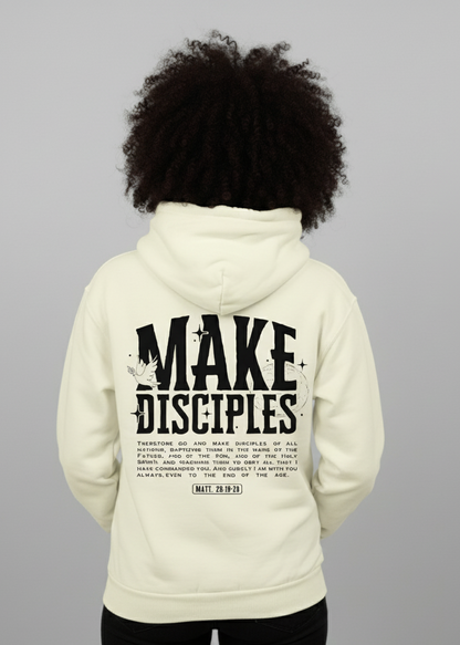 Make Disciples Hoodie - Creme