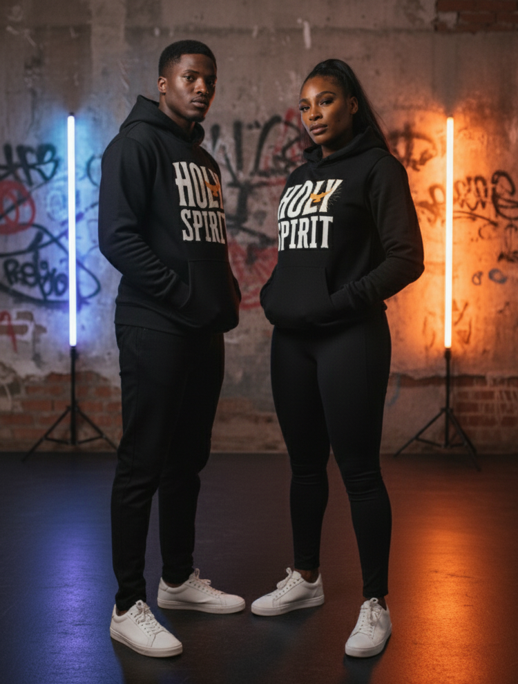 Holy Spirit Hoodie - Black