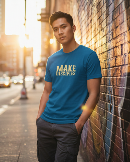 Make Disciples Tee - Blue