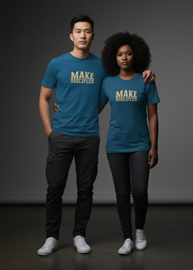 Make Disciples Tee - Blue