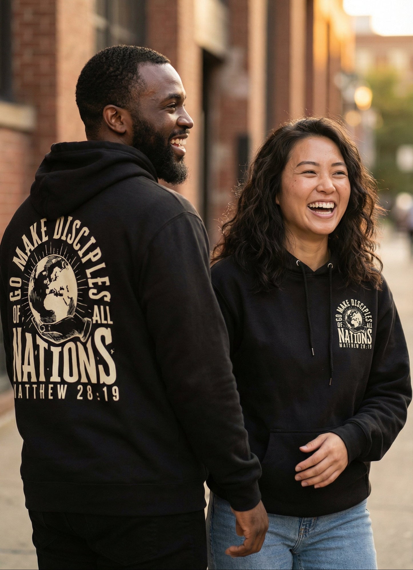 Go Make Disciples of All Nations Hoodie - Black