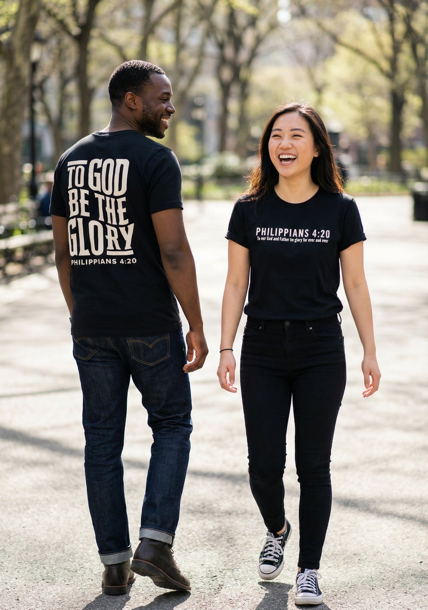 To God be the Glory Tee - Black