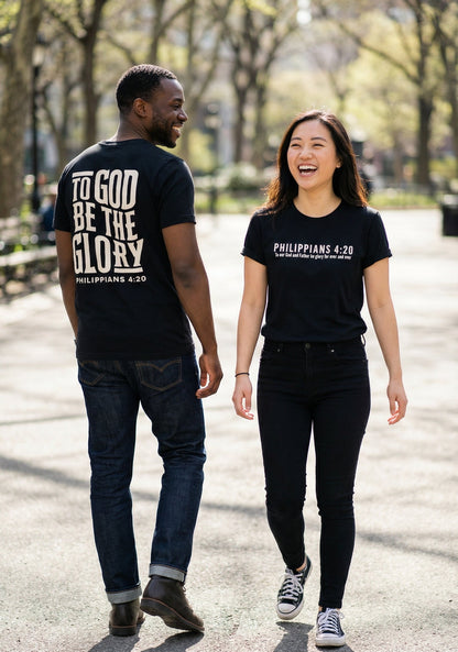 To God be the Glory Tee - Black