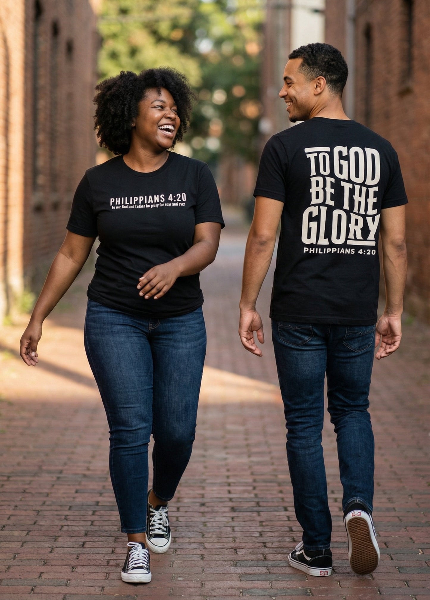 To God be the Glory Tee - Black