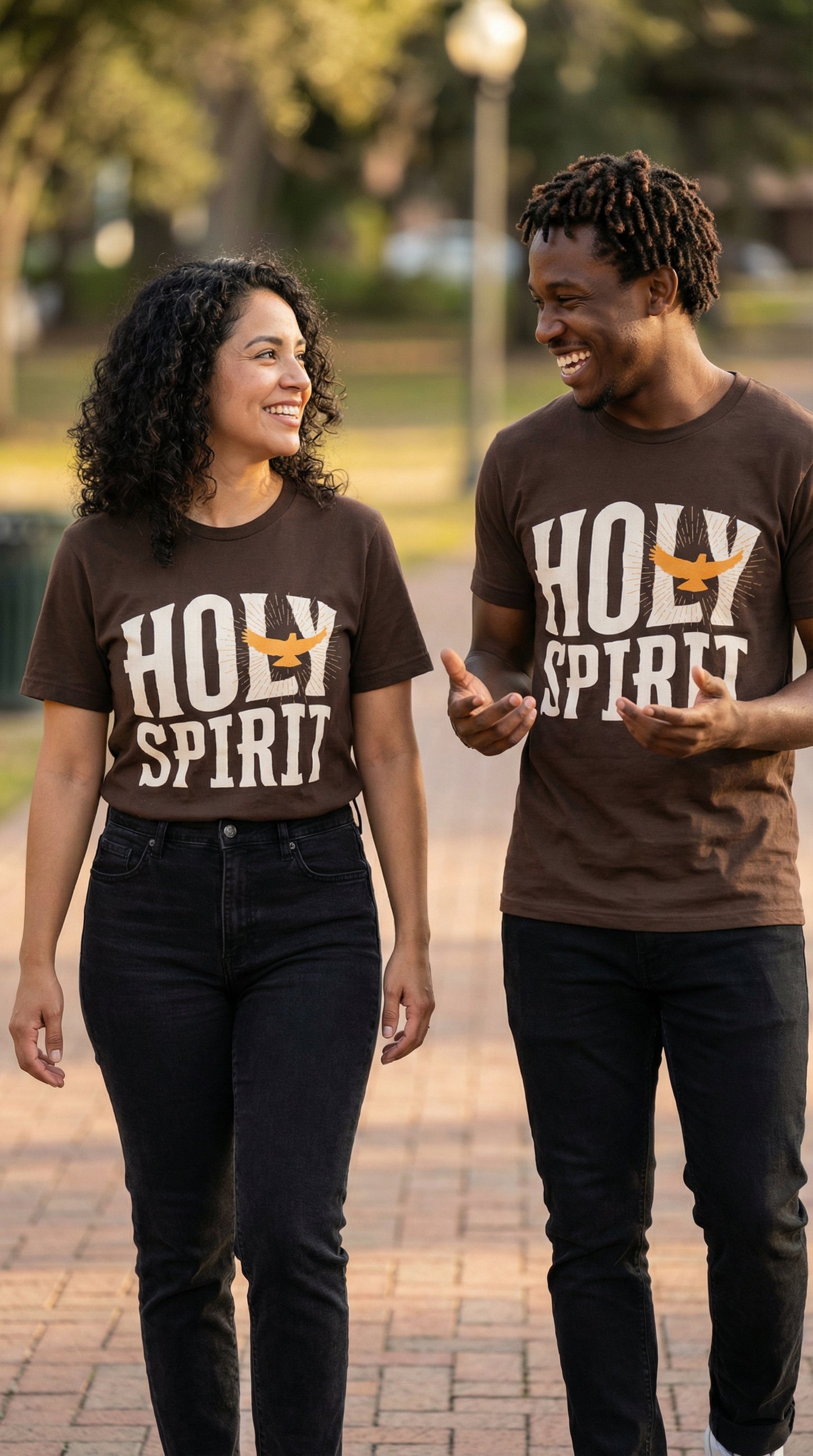 Holy Spirit Tee - Chocolate