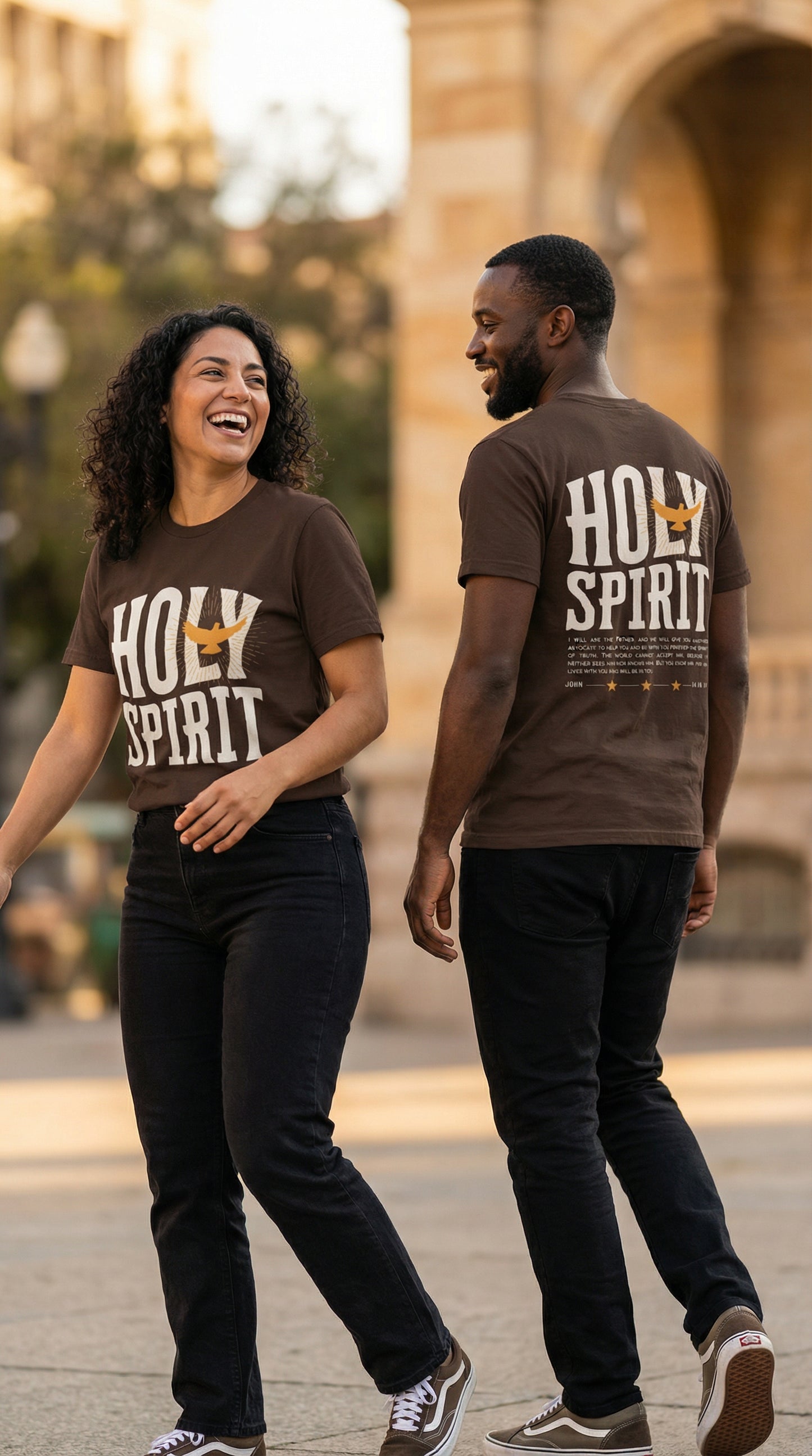 Holy Spirit Tee - Chocolate