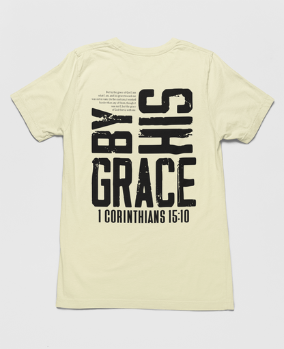 By His Grace Tee - Creme