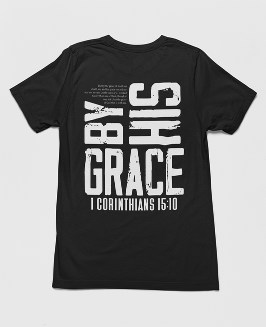 By His Grace Tee - Black