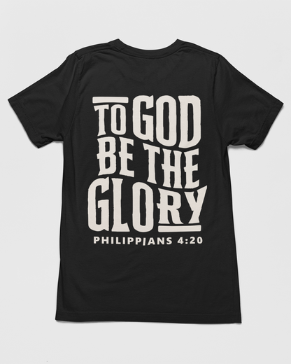 To God be the Glory Tee - Black
