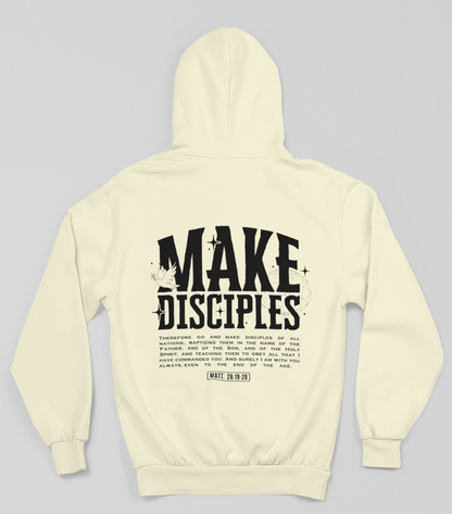 Make Disciples Hoodie - Creme