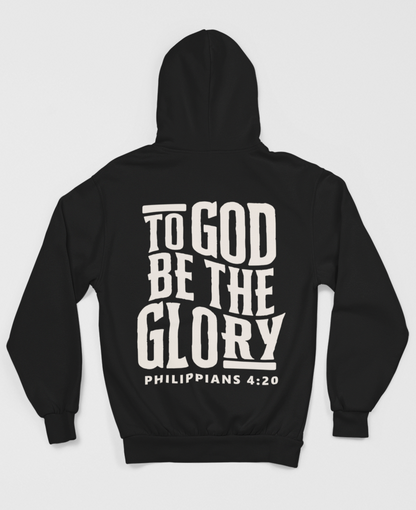 To God be the Glory Hoodie - Black