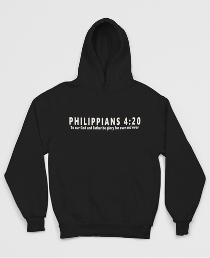 To God be the Glory Hoodie - Black