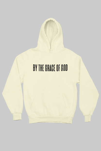 By His Grace Hoodie - Creme