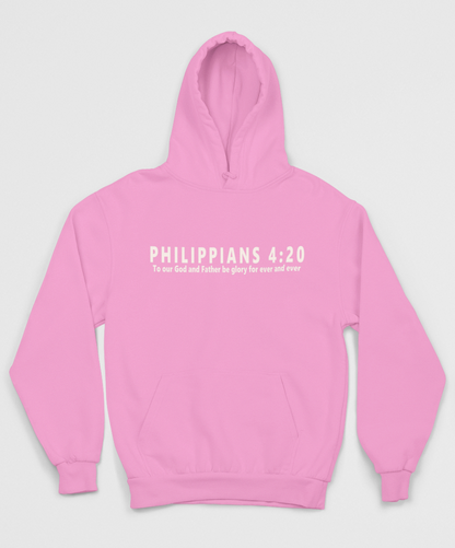 To God be the Glory Hoodie - Pink