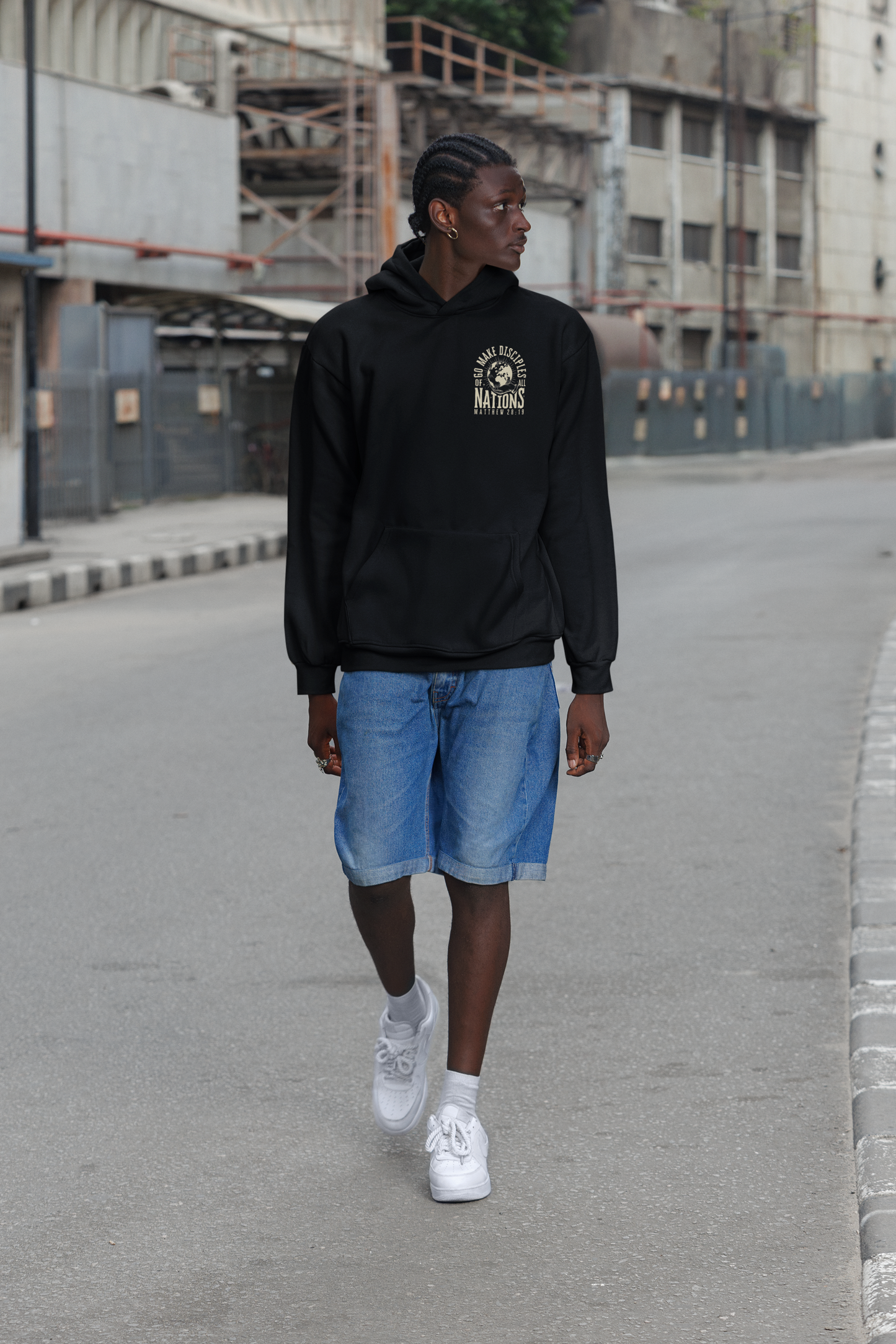 Go Make Disciples of All Nations Hoodie - Black