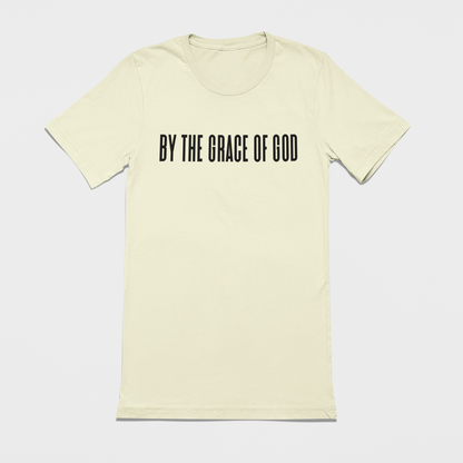 By His Grace Tee - Creme