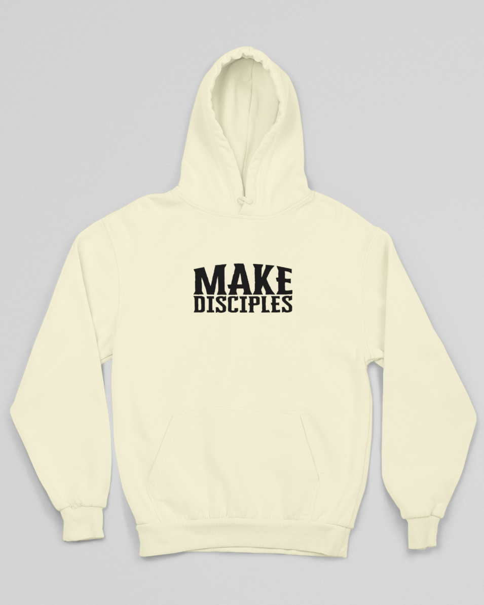 Make Disciples Hoodie - Creme