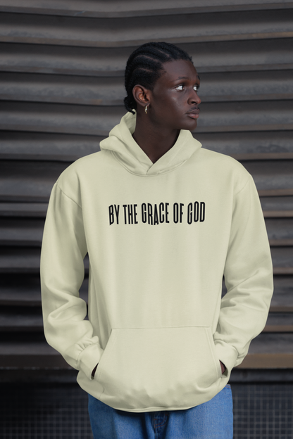 By His Grace Hoodie - Creme
